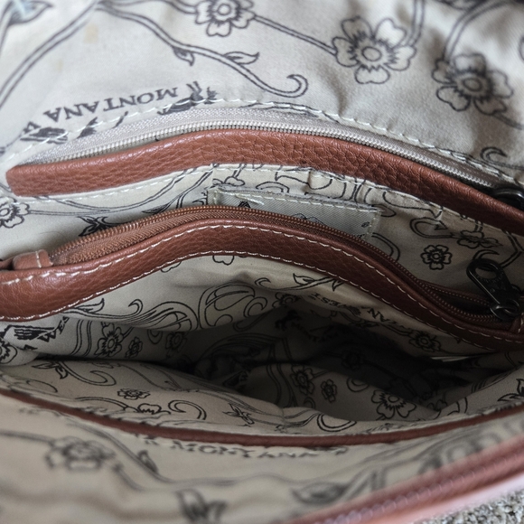 Montana West Brown Crossbody Bag with Studded Detailing - Picture 8 of 12